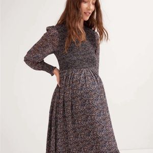 Hatch Collection Lana Dress in Black Multi / EUC / size 1